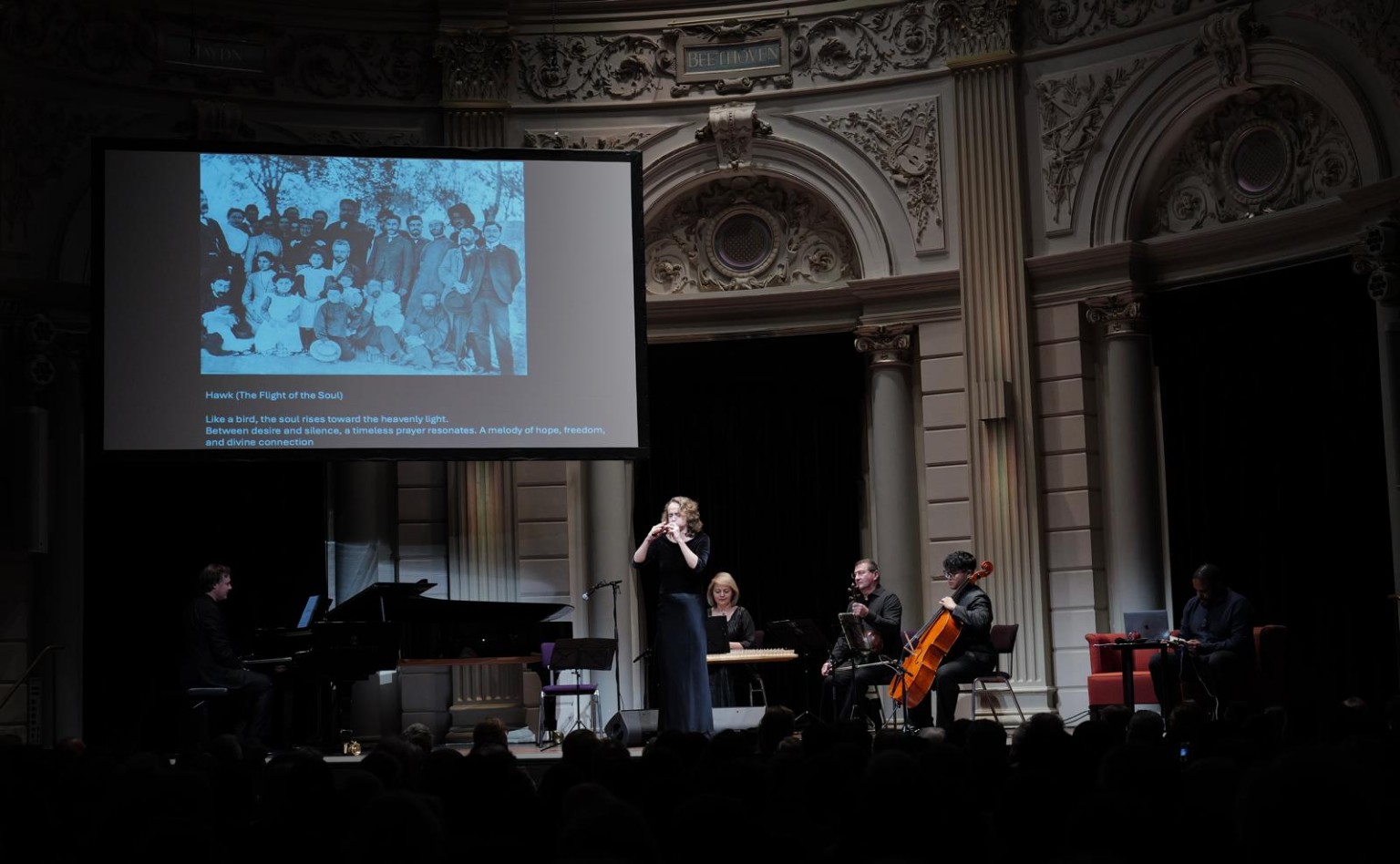 Zartonk Consort on stage at Het Concertgebouw.