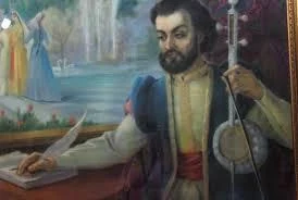 Artwork depicting Sayat-Nova